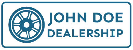 John Doe Dealership's logo.